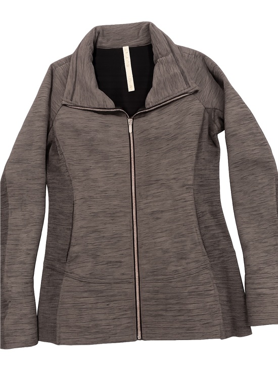 lululemon athletica Tops - Lululemon Heather Gray Full Zip